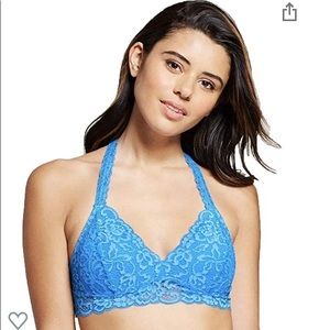 Xhiliaration Light blue L bralette